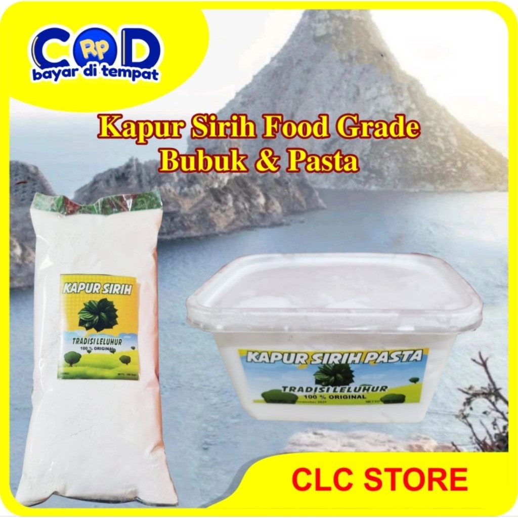 

KAPUR SIRIH BUBUK & PASTA FOOD GRADE BAHAN CAMPURAN MAKANAN Berkhualitas