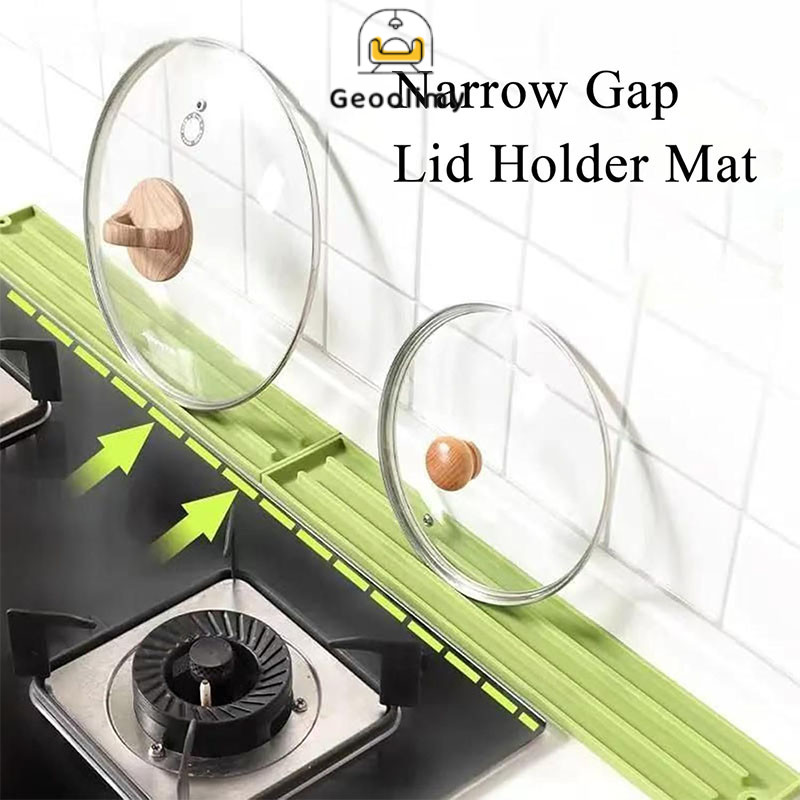 

Sempit Seam Table Mat Anti Slip Pot Lid Mat Dapur Penempatan Rumah Tangga Multifungsi Geoolimy