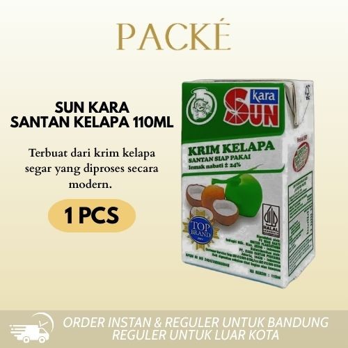 

Sun Kara Santan Kelapa Siap Pakai 110ml [1 PCS ]