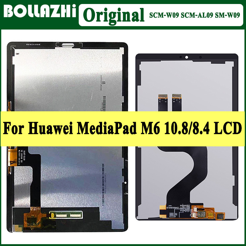 10.8''Original Tablet LCD For Huawei MediaPad M6 10.8 LCD W09 Touch Screen Digitizer Assembly For Hu