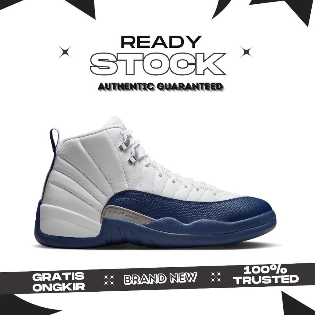 Air Jordan 12 Retro White French Blue