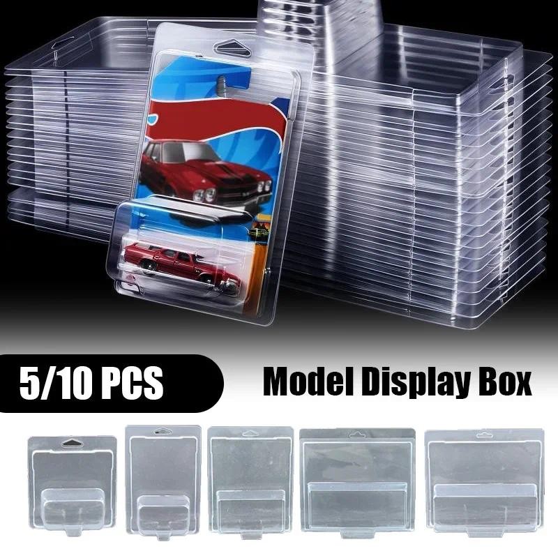

5/10PCS Clear Hotwheels Protector For European Short Card Wheels Automobile Fleet Hot Wheel Series Board Card Protective Case