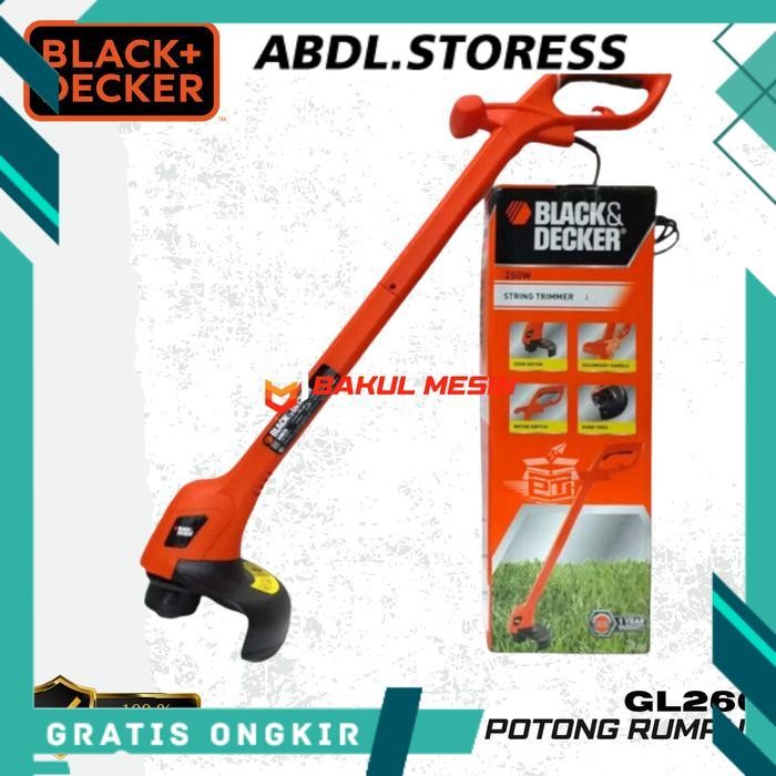 GL260 Black Decker GL 260 Mesin Potong Rumput senar