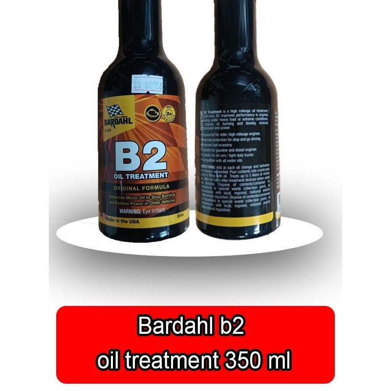 bardahl b2 oil treatment 350 ml - 68986 -