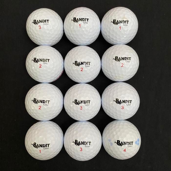 Bola Golf second bekas Bandit golf grade A isi 12 bola
