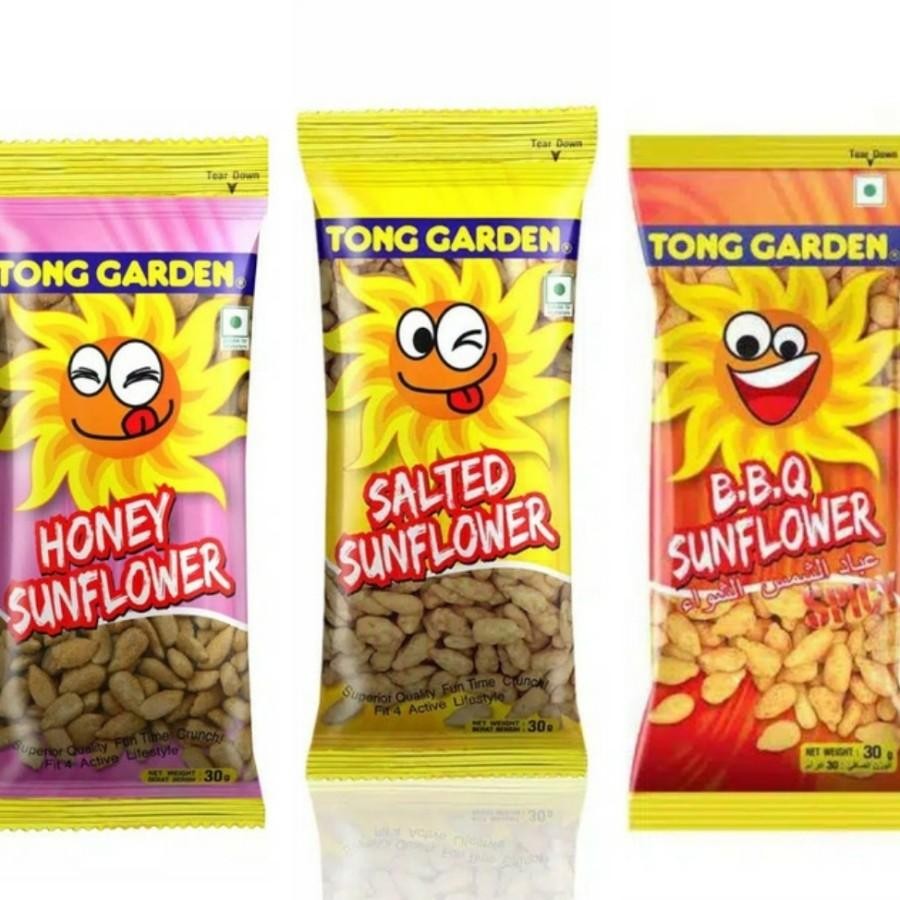 

Tong Garden Sunflower Kuaci Rasa Salted / Honey / BBQ 30gr