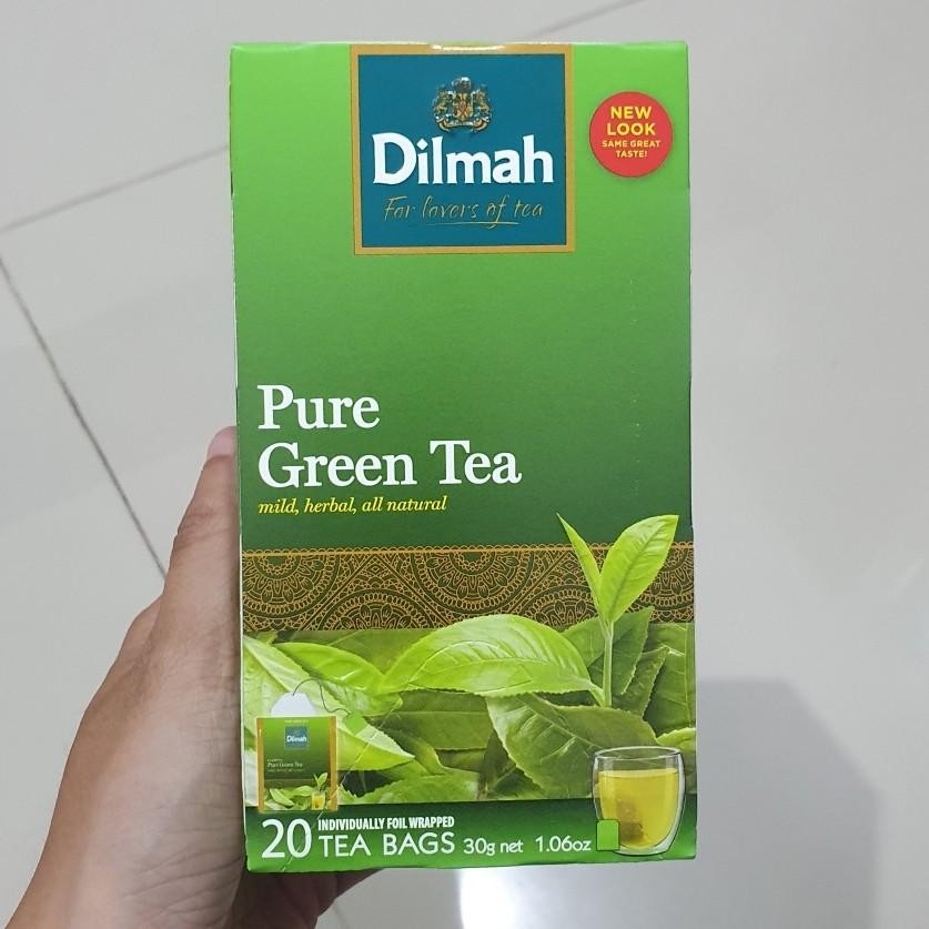 

Dilmah Pure Green Tea Teh Celup Import ( 20 Bags )