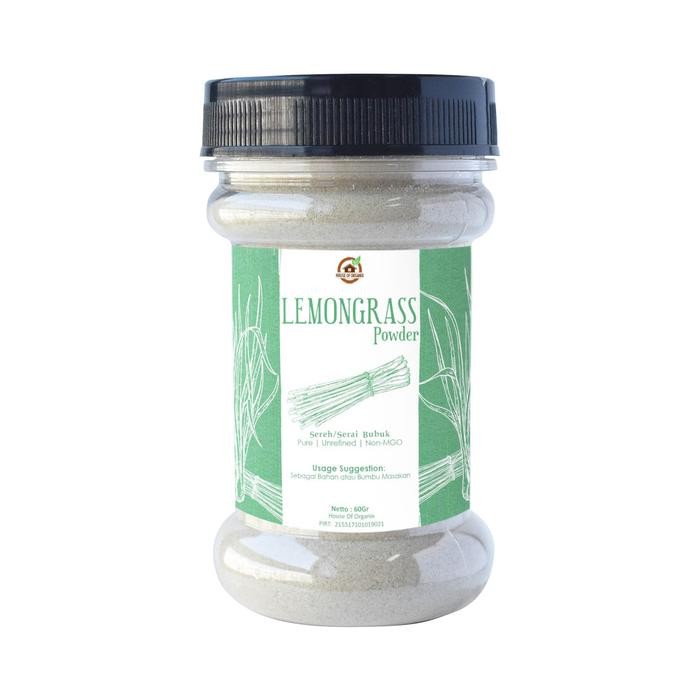 

Lemongrass Seasoning Powder Sereh / Serai Bubuk 60 Gr penyedap