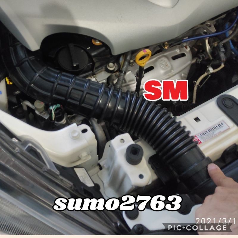 sambungan selang filter udara toyota sienta belalai filter udara sienta new model simpel