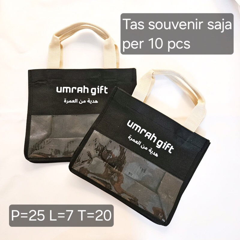 

Tas Goodiebag oleh oleh umroh haji isi 10 pcs
