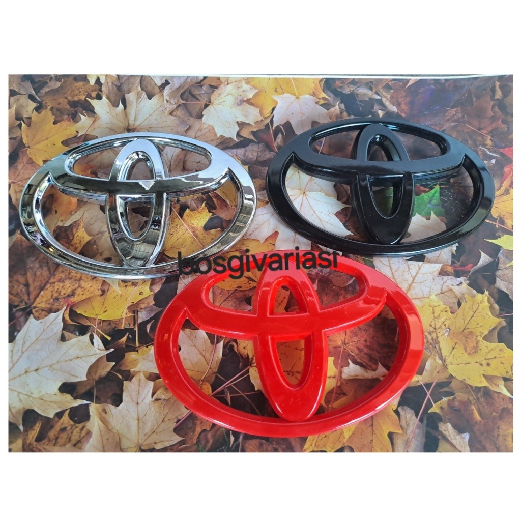 Emblem Logo depan Toyota innova reborn 2016 - 2021 Logo toyota fortuner / Logo emblem grill depan in