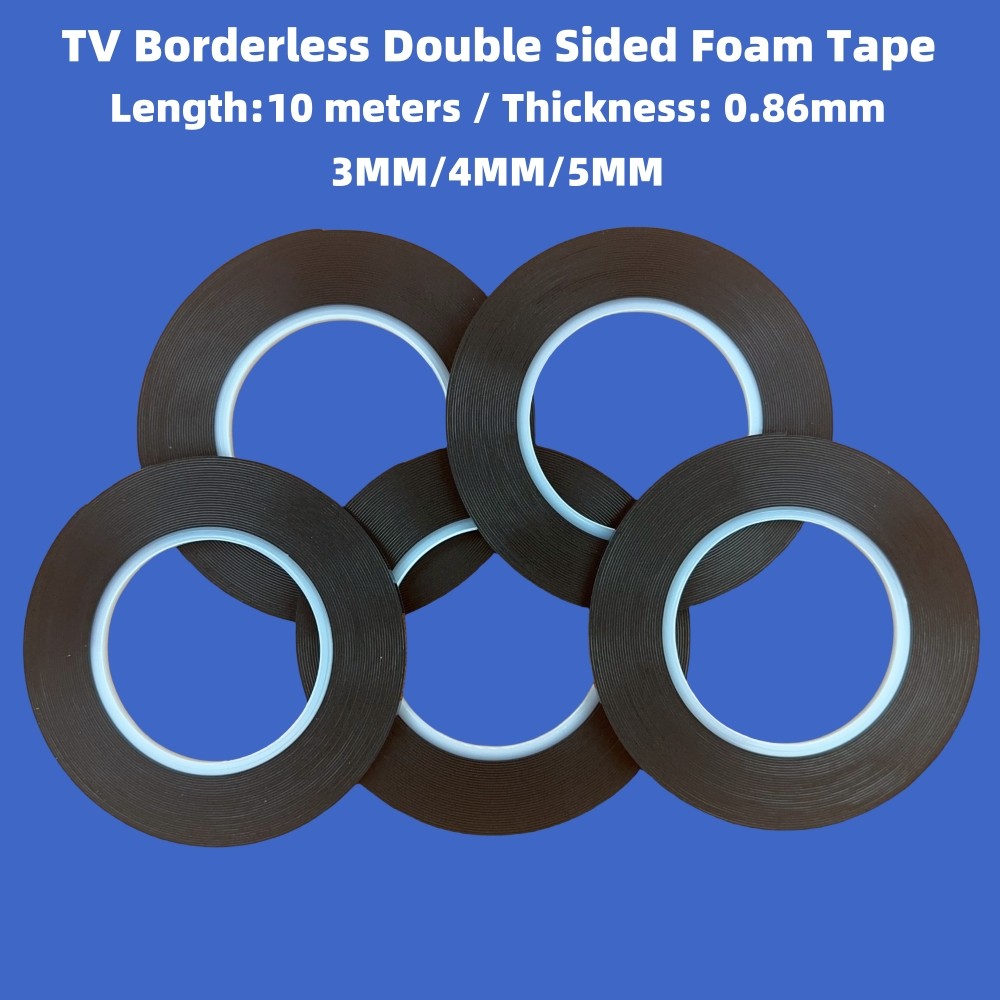 

3 4 5MM LCD Screen Frameless Tape Adhesive Double-sided Adhesive Tape For TV Borderless Curved Display Repair Accessories