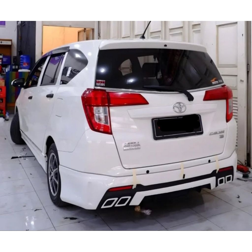 Bodykit Calya Samping/Side Skirt & Belakang 2016-2025