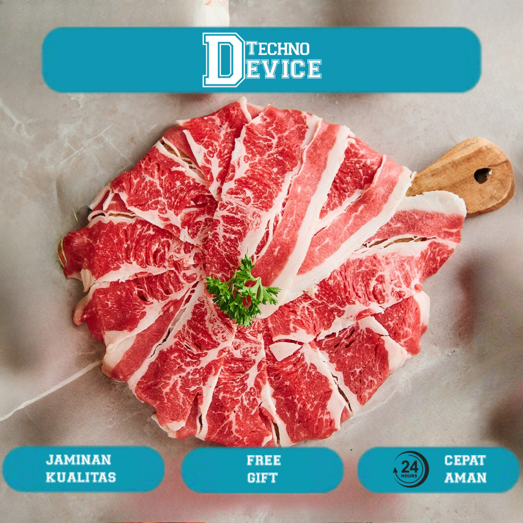 

Beef Slice Premium Karubi US Shortplate FRESH CUT!