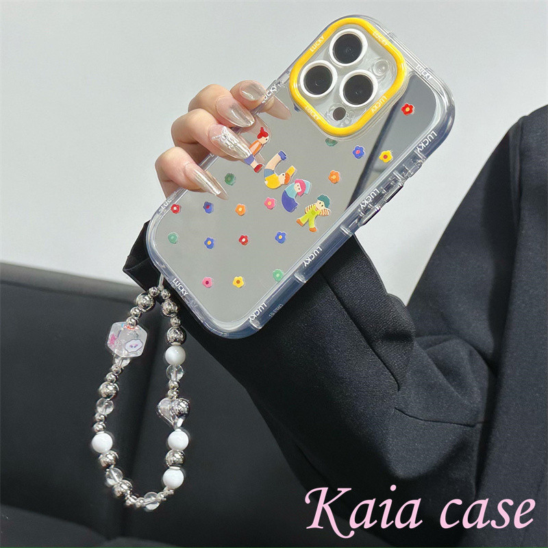 case VIVO Anak bunga dengan rantai Casing ponsel cocok untuk VIVO Y93NONE Y50 Y20 Y21 Y15S Y17S Y17 