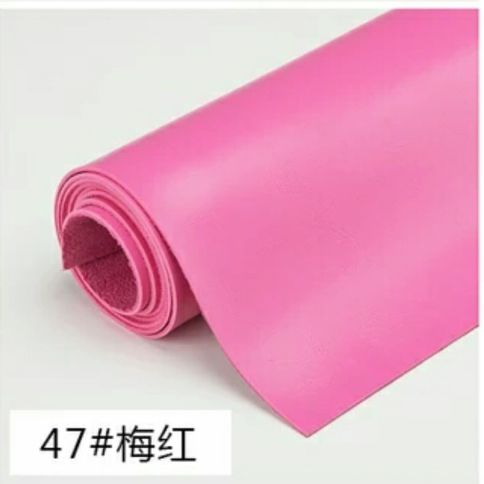 [New Arrival] Bahan kulit sintetis tebal MD PELANGI FANTA 50x137 cm, tebal 2 mm