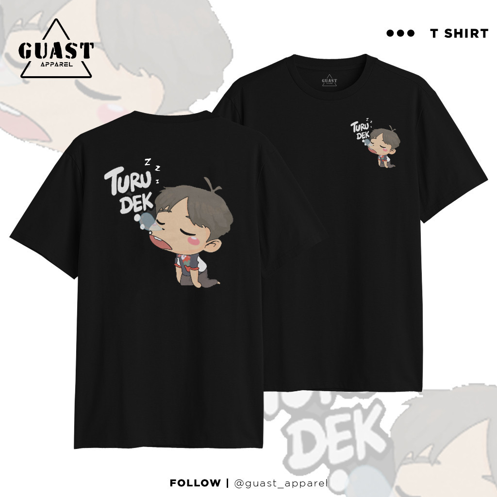 KAOS EMOTE MOBILE LEGENDS TURU DEK UNISEX DISTRO