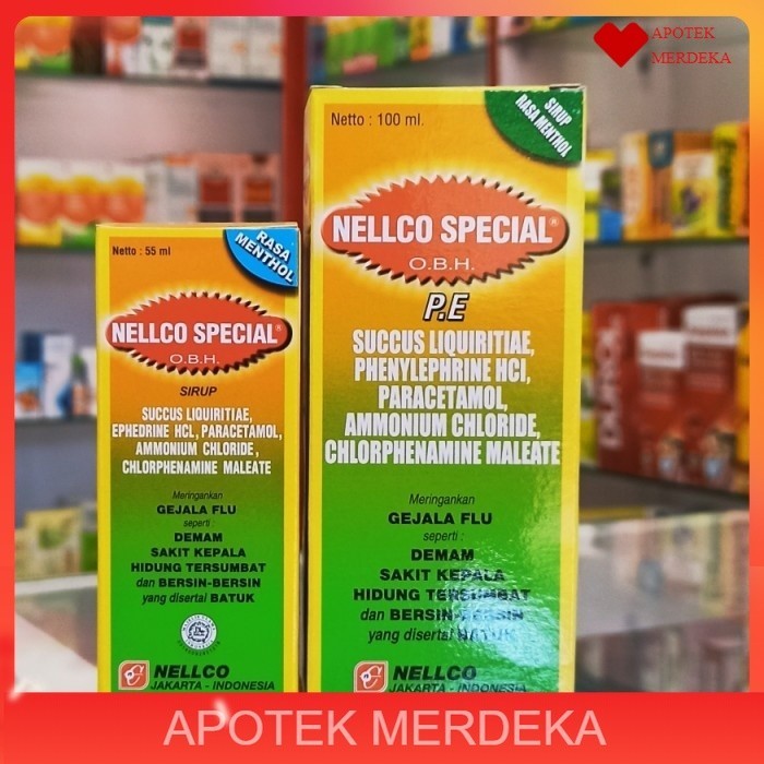 Nellco Special Obh / Obat Batuk Dan Pilek / OBH Nelco