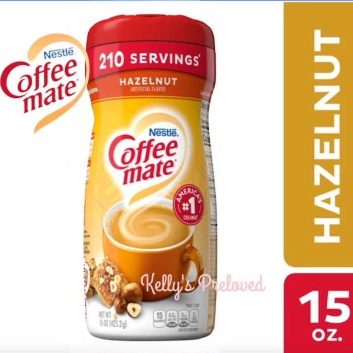 

NESTLE COFFEE MATE HAZELNUT 15 OZ | POWDER CREAMER | PRODUCT OF USA