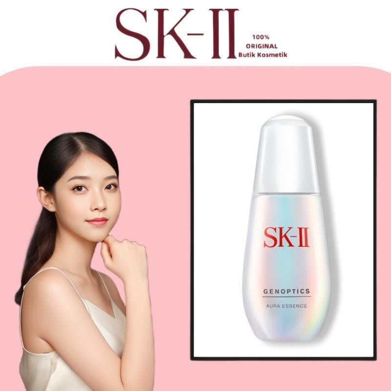 SK-II SKII SK2 Genoptics AURA Essence 75ML//Serum Wajah【100% ORIGINAL】
