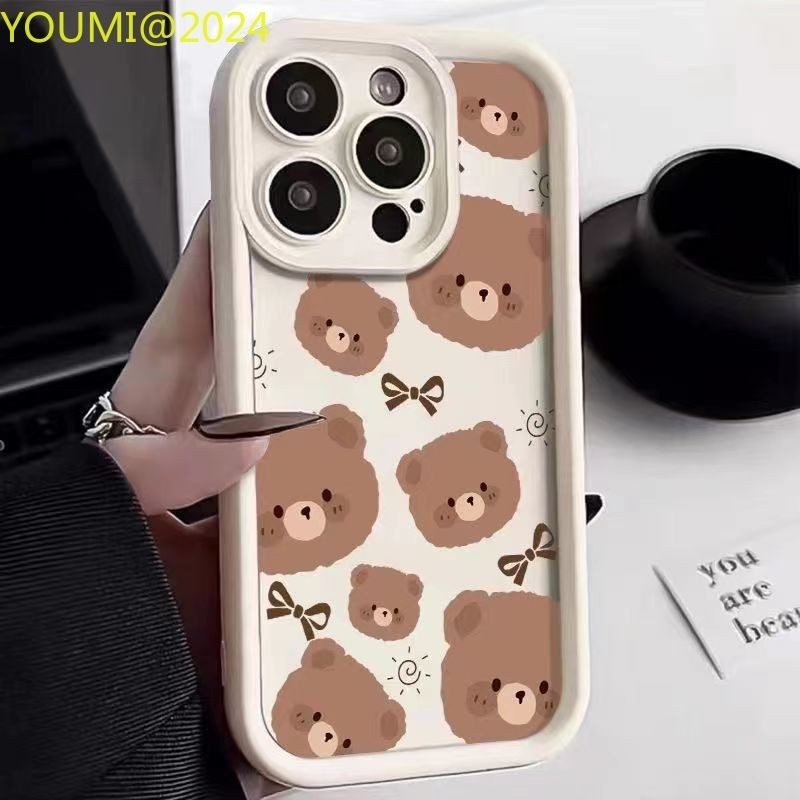 Hot selling bow bear suitable for Infinix Hot 9 10 11 10 Lite 30i 20S 12 play phone case Smart 5 6 7