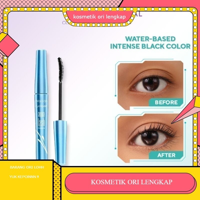 Wardah EyeXpert Aqualash Mascara | maskara WARDAH 