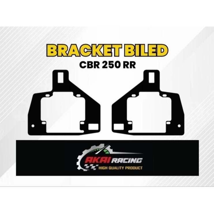 Bracket Lampu Biled Projie Led Hid 2.5 Inch Motor CBR 250 RR Kualitas Terbaik