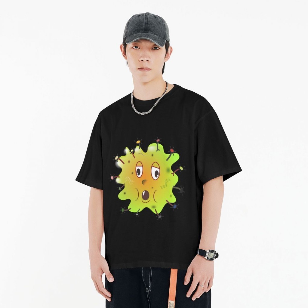 Bacteri Baju Kaos Keren Cowok Distro Terbaru 2024 Kaos Oversize Lengan Pendek Baju Distro Cowok Kaos