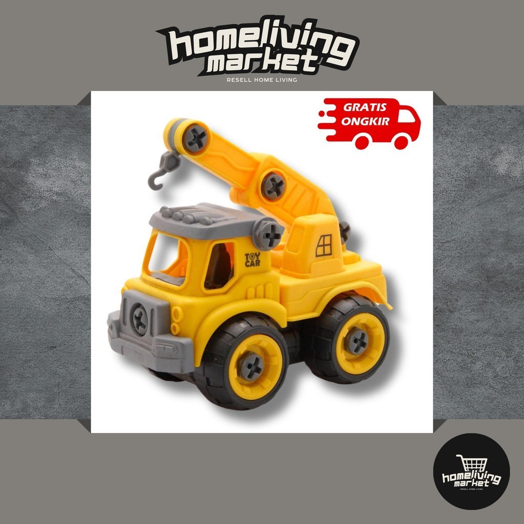 Mainan Truk Penarik / Mainan Truk Plastik