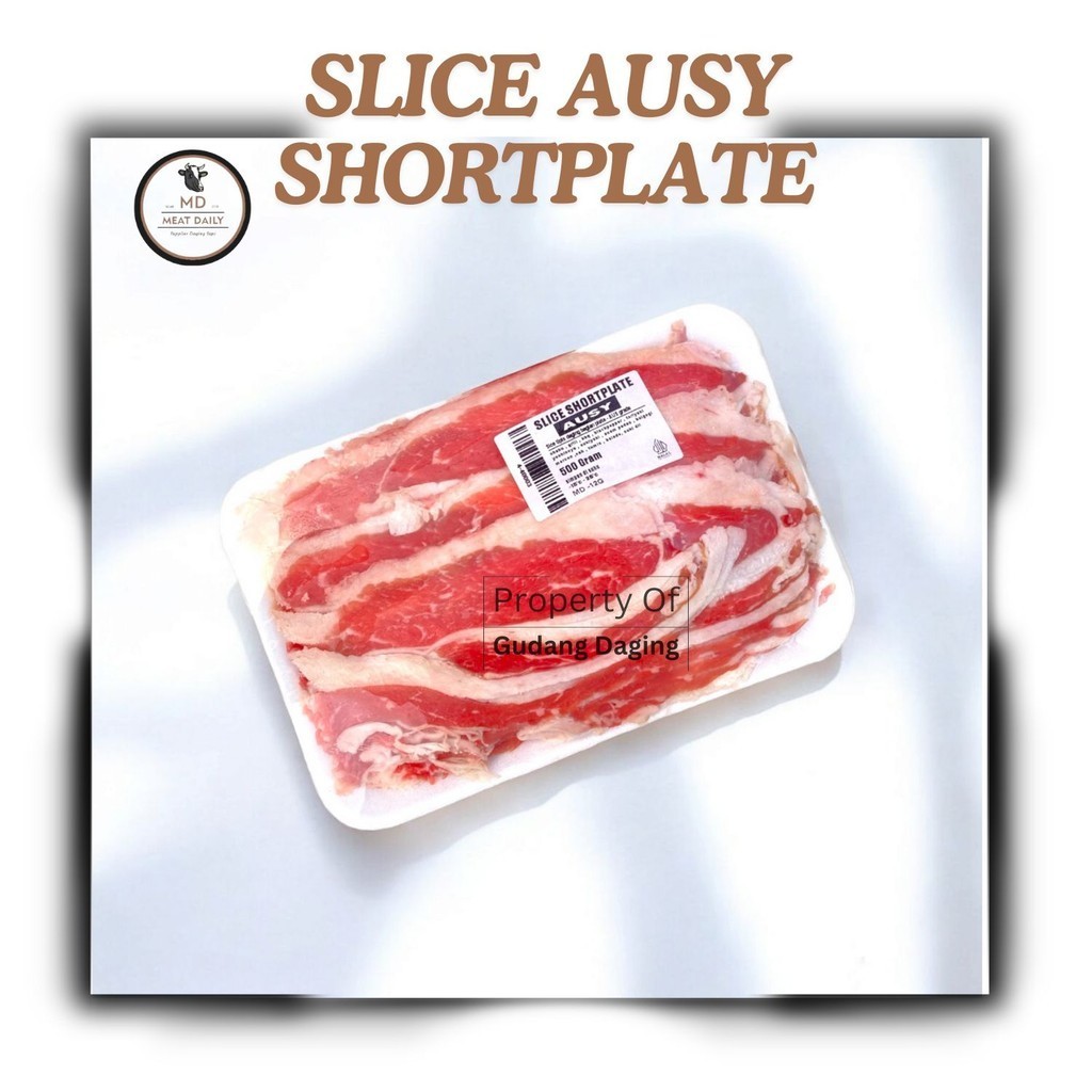 

Daging Slice Ausy Shortplate 500gr | Gudang Daging