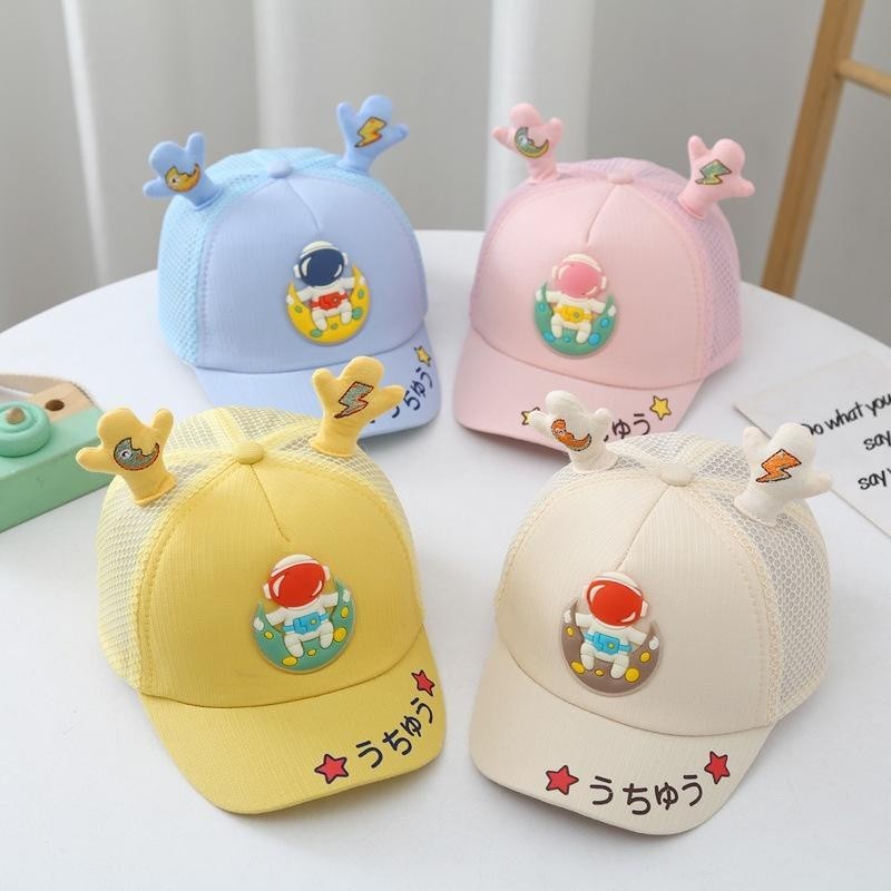 [TOPI-ASTRONOT] Topi Anak Astronot BaseBall Klasik Korea Style Katun 1-5 Tahun