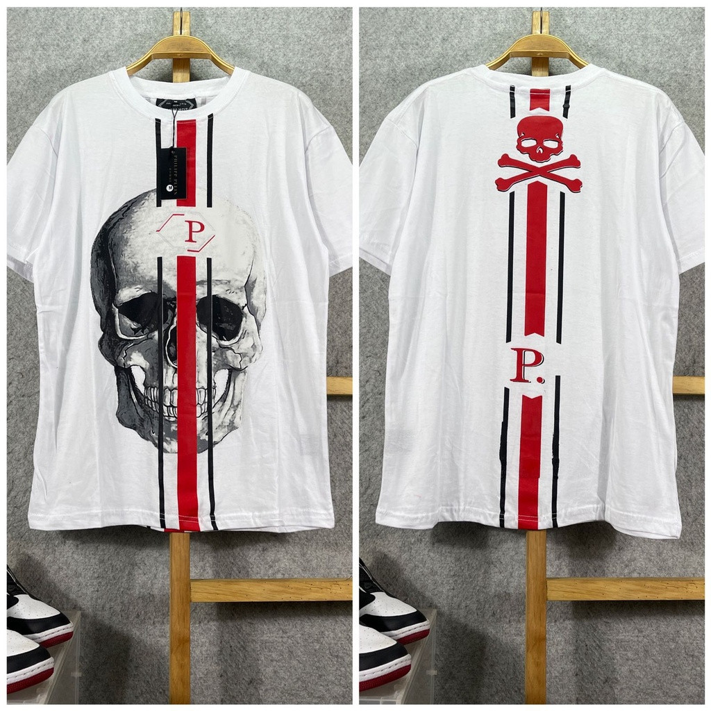 Kaos Pria wanita Unisex Philipp Plein Streetwear Tee Premium 1:1 Original / Tshirt Philipp Plein Pre