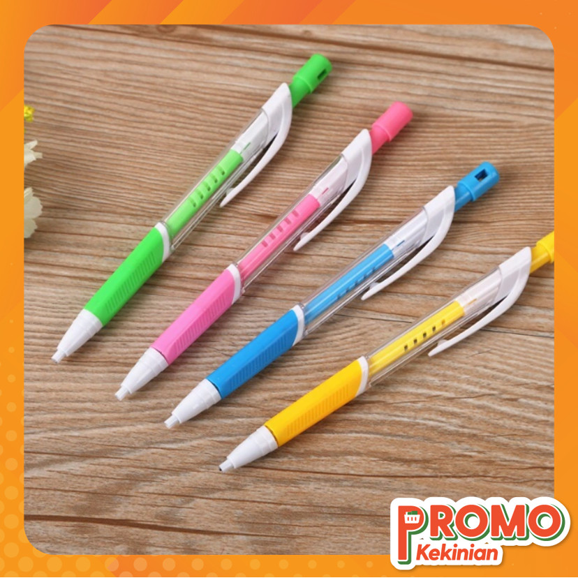 

Promo Kekinian - S6269 Mechanical Pencil Graphite Lead Automatic / Pensil Mekanik Warna Pastel / Alat Tulis Sekolah Pensil Mekanik