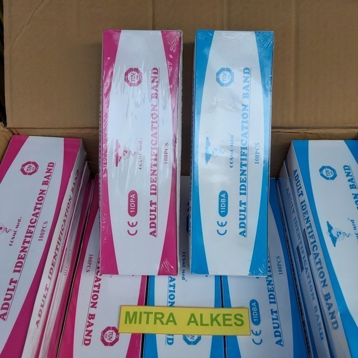ID BAND Dewasa COSMO MED. Gelang Pasien Dewasa CosmoMed. ADULT Identification Band CM.