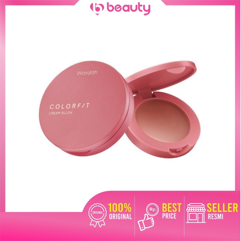 Wardah Colorfit Cream Blush / Blush on Cream