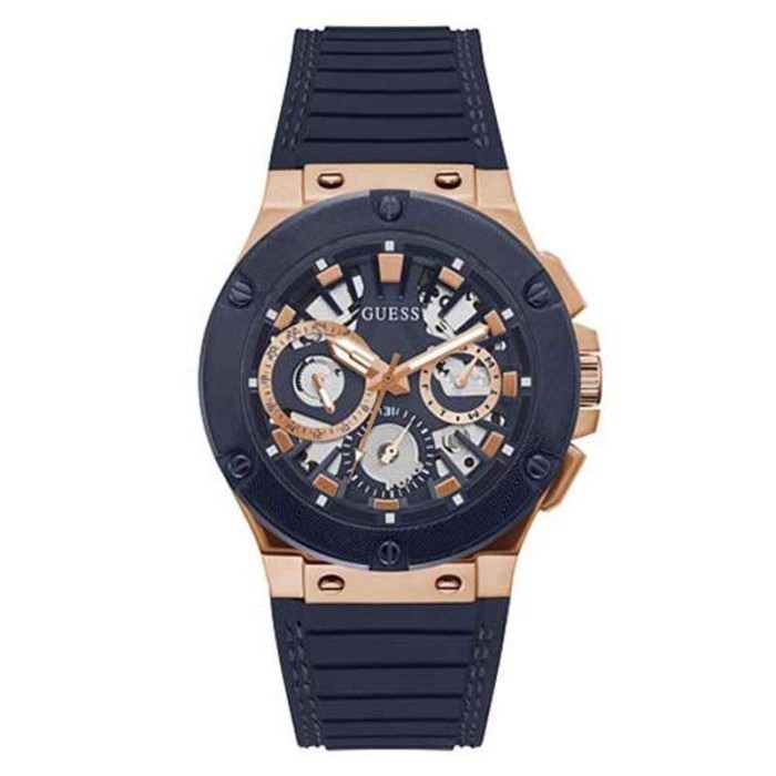 Original 100% GUESS Watches GW0487G4  CIRCUIT Jam Tangan Pria Analog Navy Garansi Resmi 1 Tahun