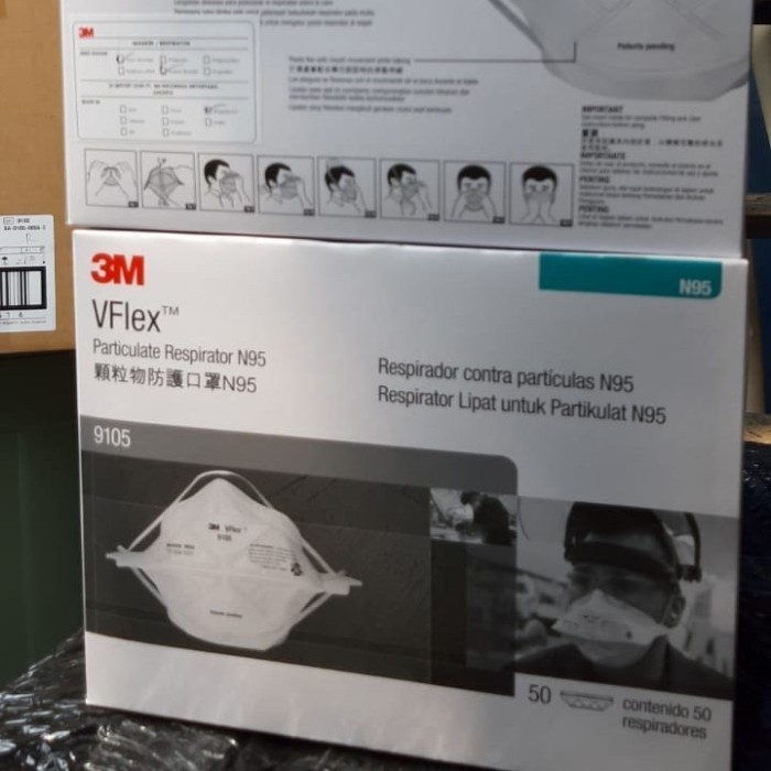Masker N95 N 95 vflex 3M - 9105