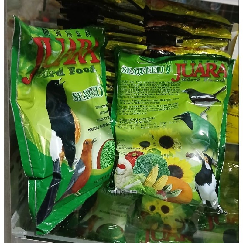 PAKAN BURUNG JUARA HIJAU PAKAN BURUNG KACER BURUNG ANIS BURUNG MURAI BURUNG KICAU JADI RAJIN BUNYI