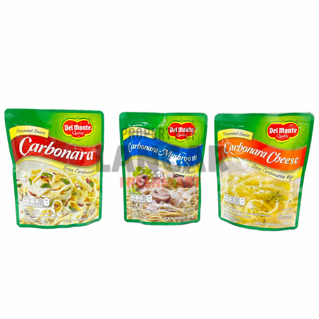 

DELMONTE SAUS CARBONARA 180GR