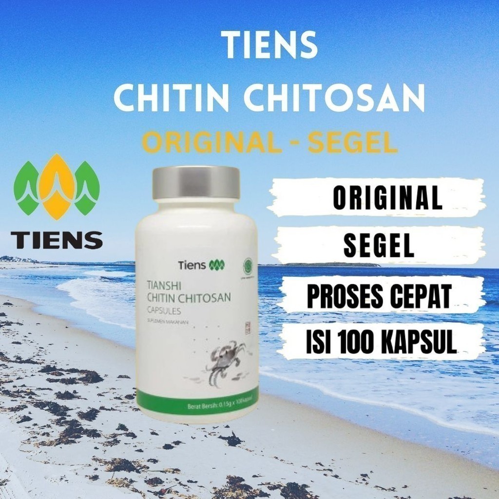 Tianshi Tiens Chitin Chitosan  Obat Lambung  Obat Asam Lambung Maag & GERD