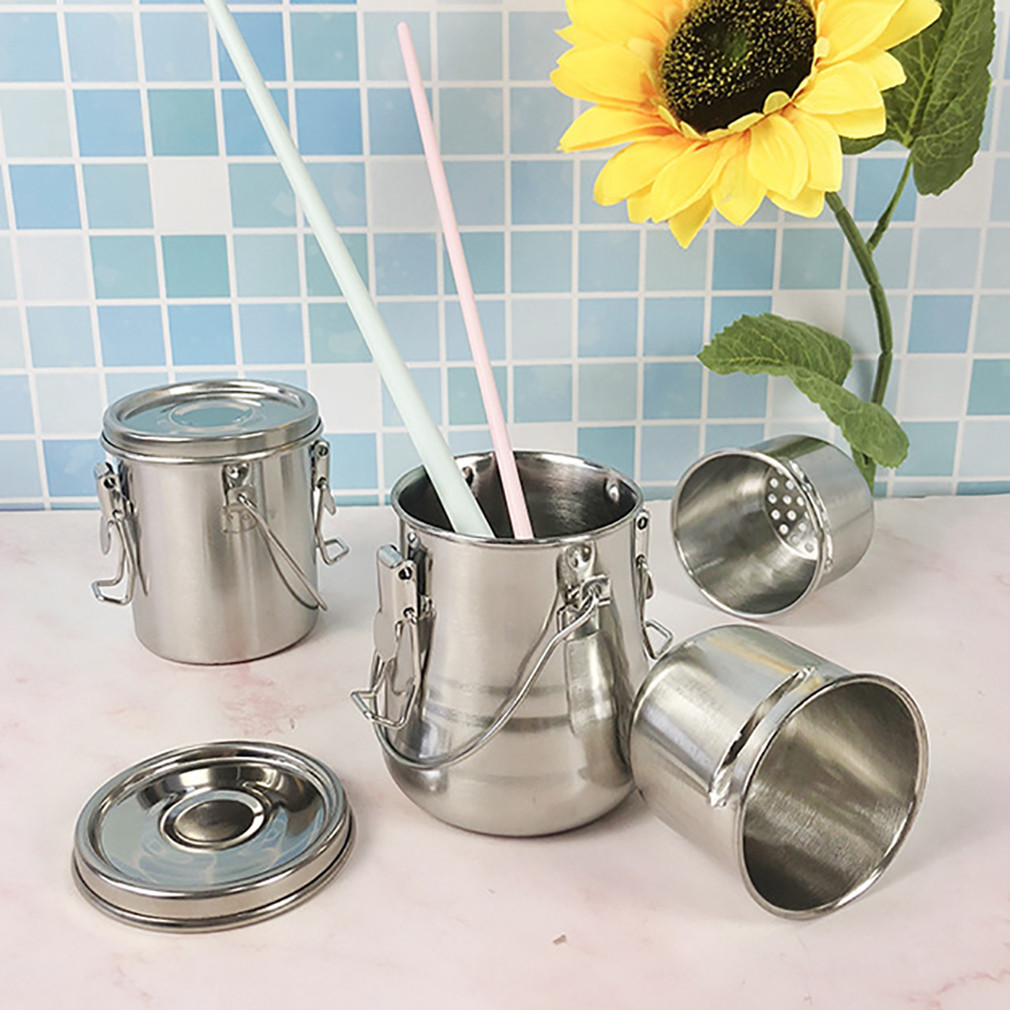 

Oil Painting Brush Washing Bucket Wash Pen Barrel Stainless Steel Oil Paint Brush Washer for School Stationery Art Supplies