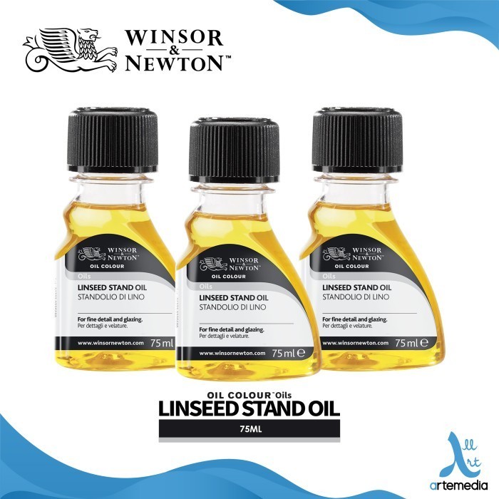 

promo ✨ -Medium Cat Minyak Winsor & Newton Linseed Stand Oil Painting