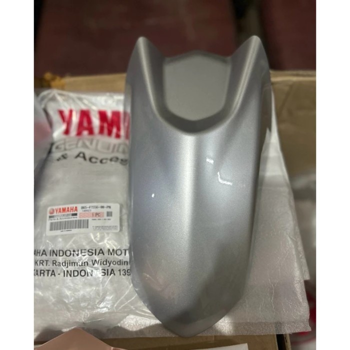 SPAKBOR DEPAN AEROX OLD & ALL NEW AEROX ORIGINAL YAMAHA SILVER GLOSSY