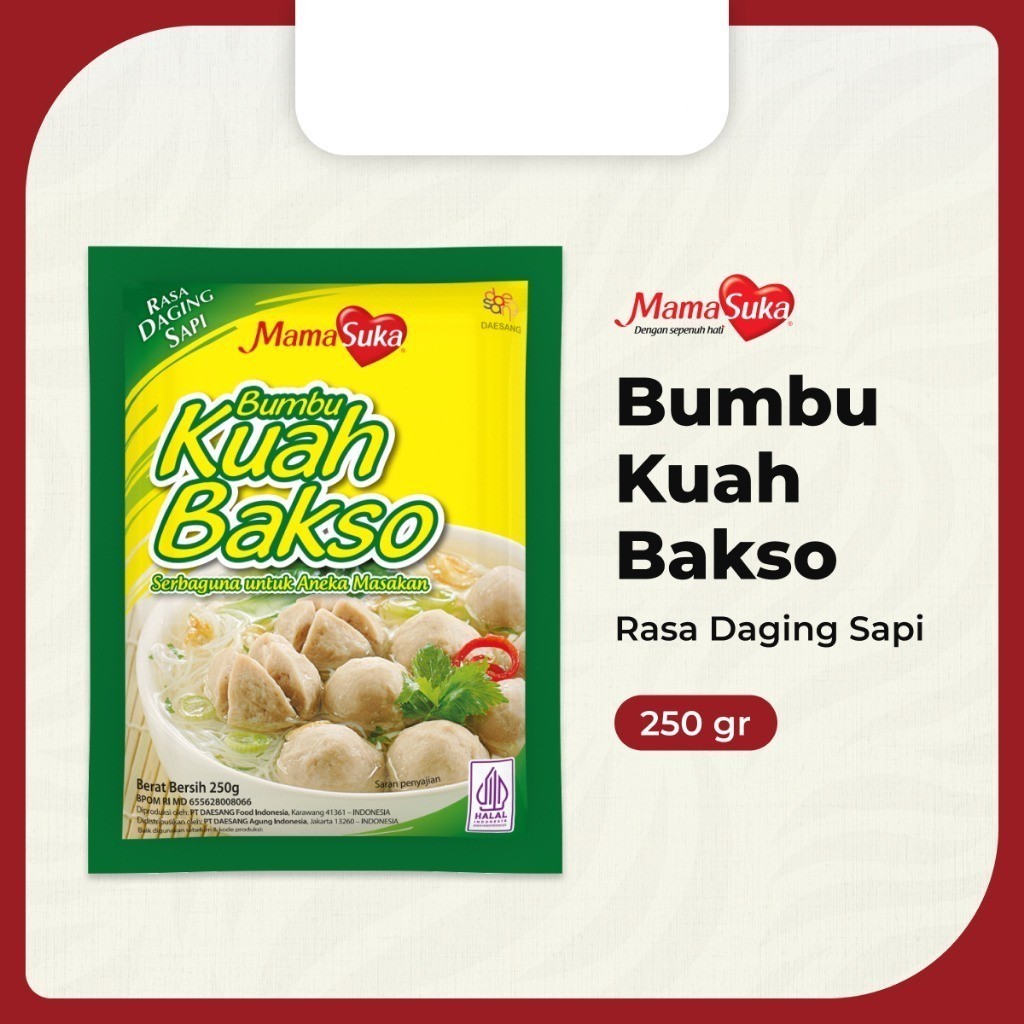 

JOSCELLY.ID MAMASUKA Bumbu Kuah Bakso 250 gr