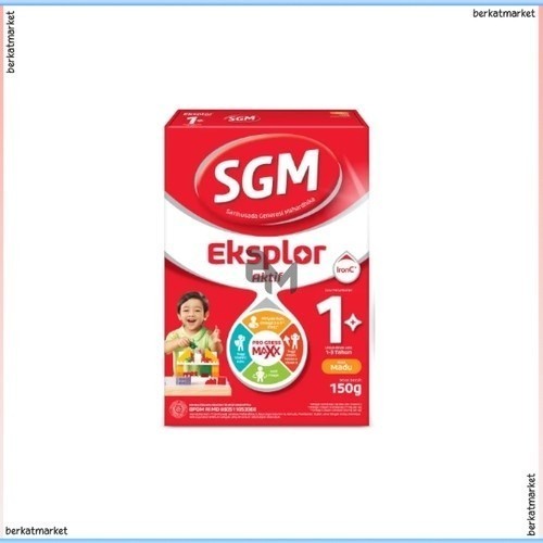 SGM 1 Plus Susu Bubuk 150gr MaduVanila