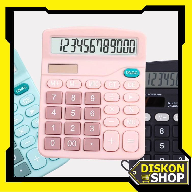 

Diskon Shop - 6257 Kalkulator Dagang Macaron / Kalkulator 12 Digit Simpel