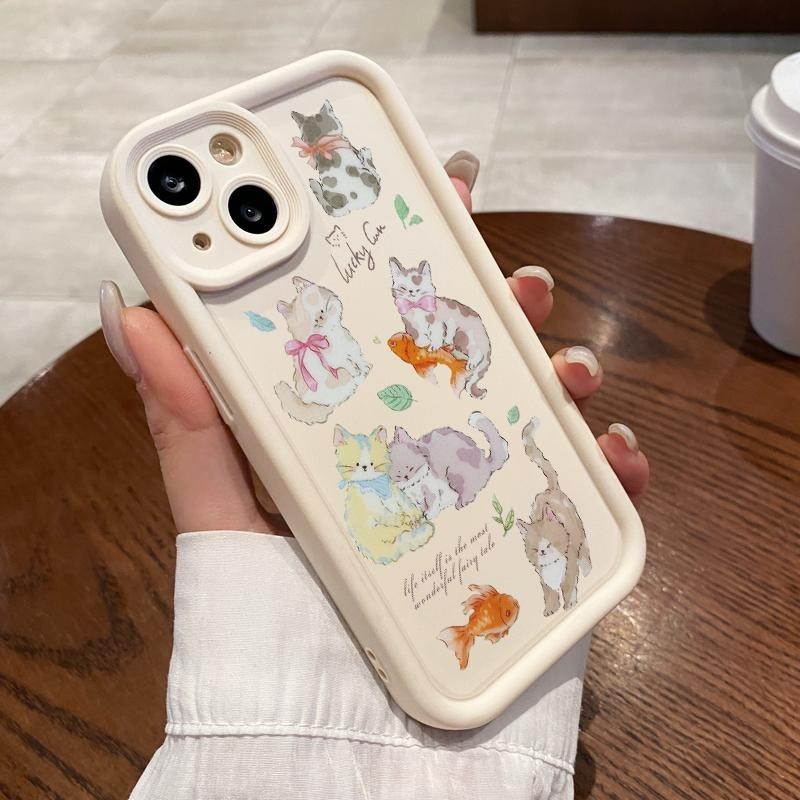 Casing Hp For OPPO A38 A31 2020 A32 A33 2020 A35 2021 A36 A3s Silicone TPU Camera Protector Cute Kit