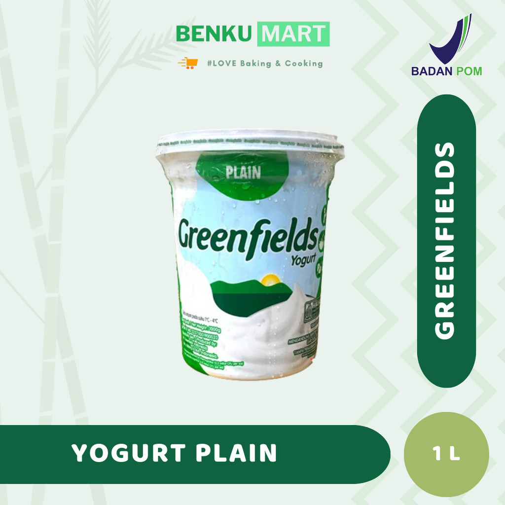 

Greenfields Yogurt Plain (Yoghurt Non Sugar) 1 Kg