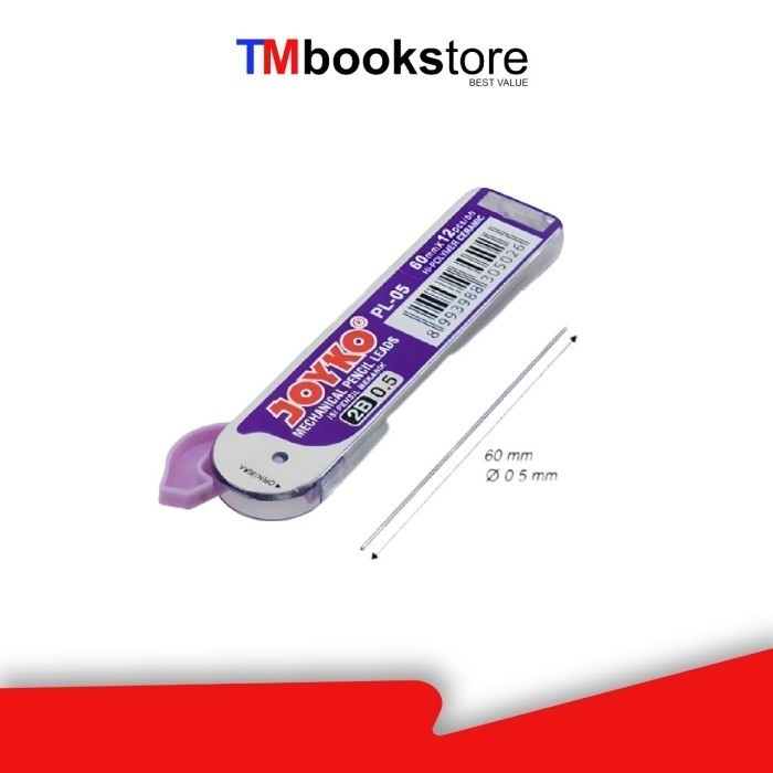 

PENCIL REFILL LEAD PL-05 2B JOYKO