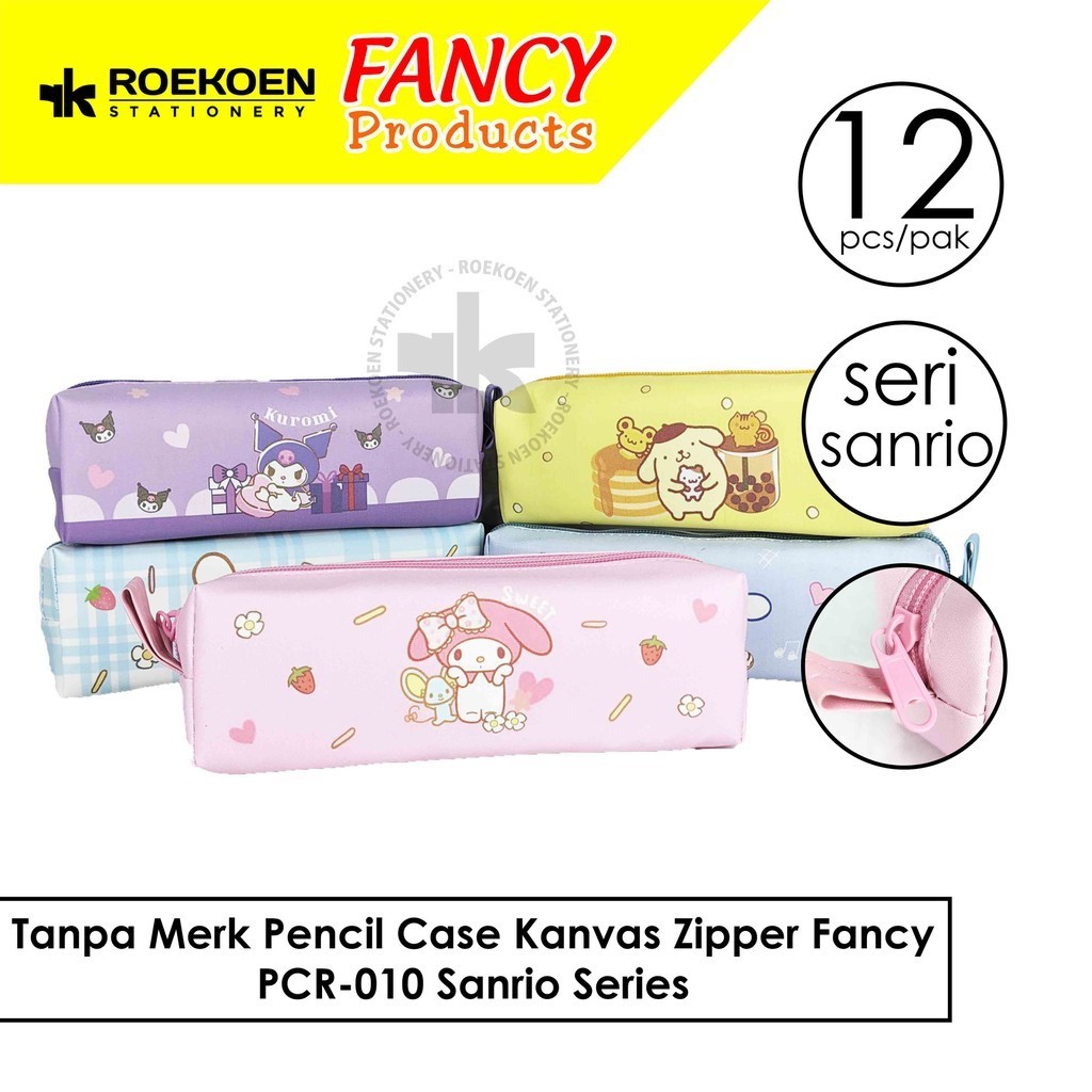 

Tanpa Merk Pencil Case Kanvas Zipper Fancy PCR-010 Sanrio Series